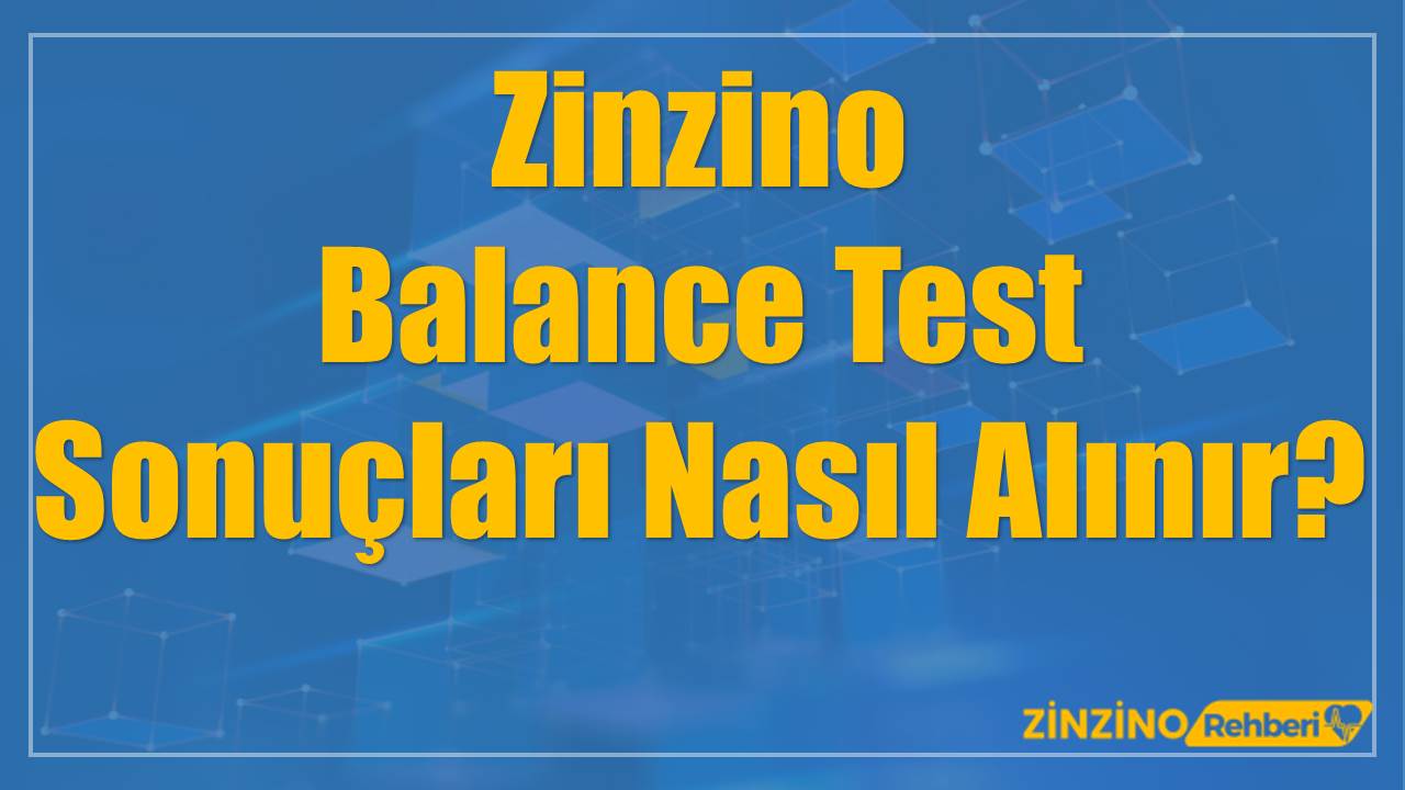 Zinzino Balance Test Sonuçları Nasıl Alınır?